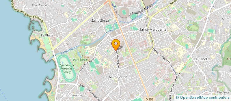 localisation de l'entreprise MADAME VIRGINIE AMPRIMO à MARSEILLE