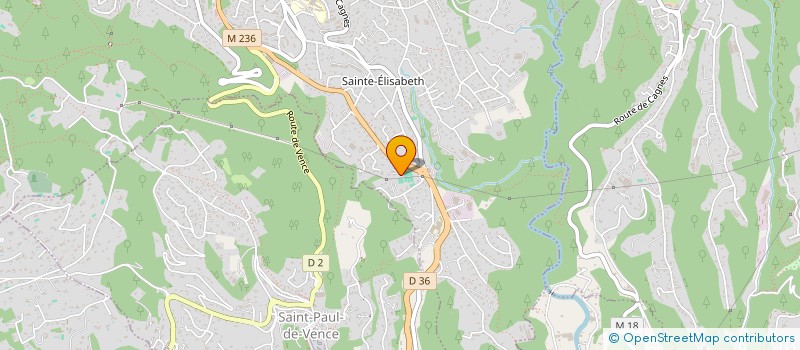 localisation de l'entreprise MADAME VIRGINIE ANDRE  NICE