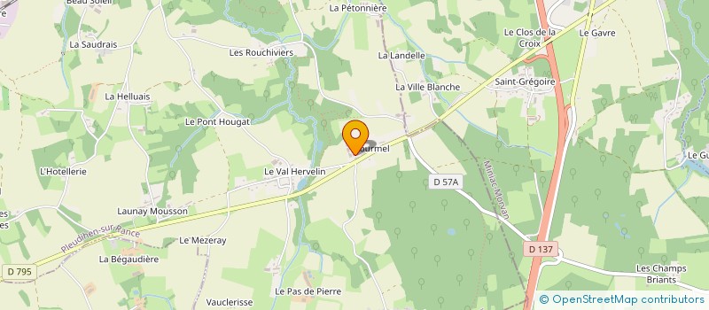 localisation de l'entreprise MADAME VIRGINIE ANDREE PAUL GERARD  PLEUDIHEN-SUR-RANCE