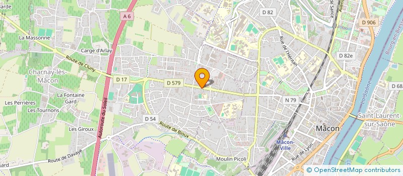 localisation de l'entreprise MADAME VIRGINIE ANDRIEU à CHARNAY-LES-MACON