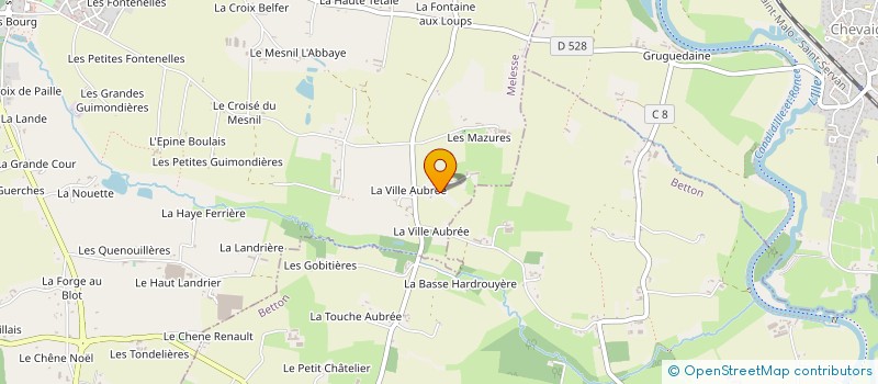 localisation de l'entreprise MADAME VIRGINIE ANQUETIL à MELESSE