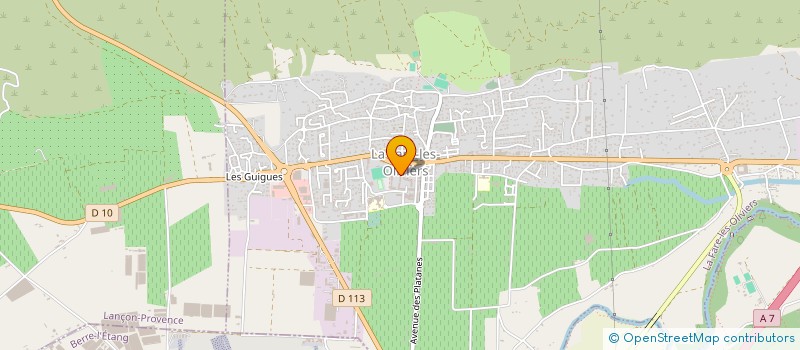 localisation de l'entreprise MADAME VIRGINIE ARBONA  LA FARE-LES-OLIVIERS