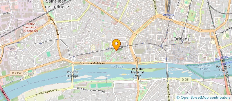 localisation de l'entreprise MADAME VIRGINIE ASSONO  ORLEANS