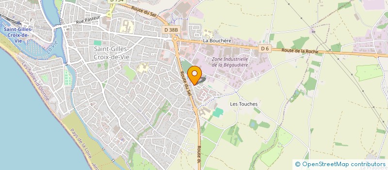 localisation de l'entreprise MADAME VIRGINIE AUBINEAU à SAINT-GILLES-CROIX-DE-VIE