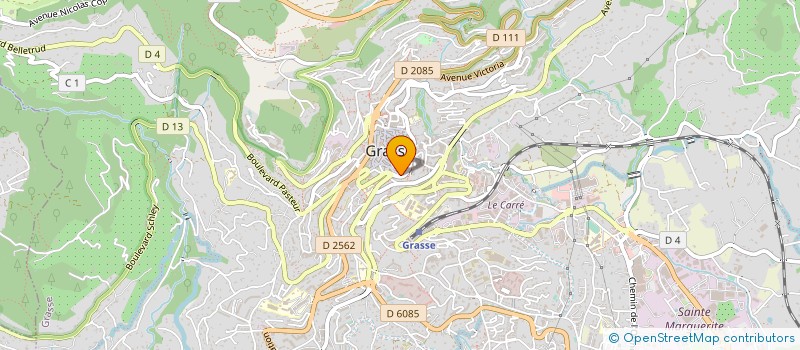 localisation de l'entreprise MADAME VIRGINIE AUDINEAU à GRASSE