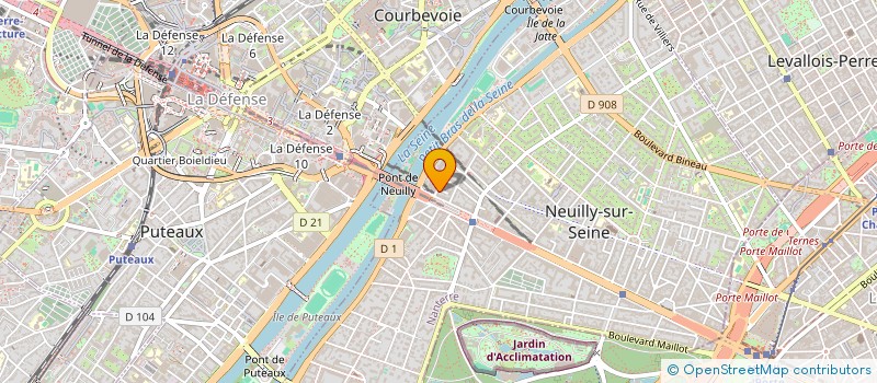 localisation de l'entreprise MADAME VIRGINIE AUDINOT à NEUILLY-SUR-SEINE