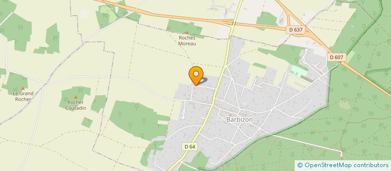 localisation de l'entreprise MADAME VIRGINIE AUSSIERE  BARBIZON