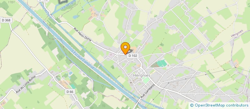 localisation de l'entreprise MADAME VIRGINIE AUTEM  HERGNIES