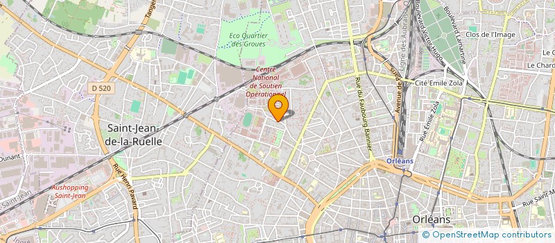 localisation de l'entreprise MADAME VIRGINIE BACHELAY à ORLEANS