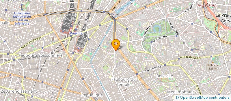 localisation de l'entreprise MADAME VIRGINIE BAILLY  PARIS