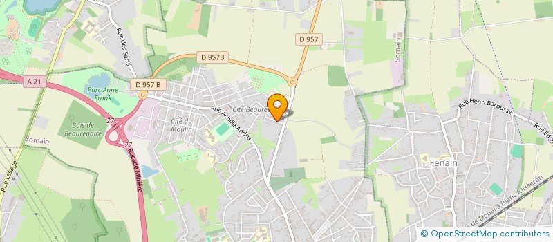 localisation de l'entreprise MADAME VIRGINIE BANKIEWIEZ  SOMAIN