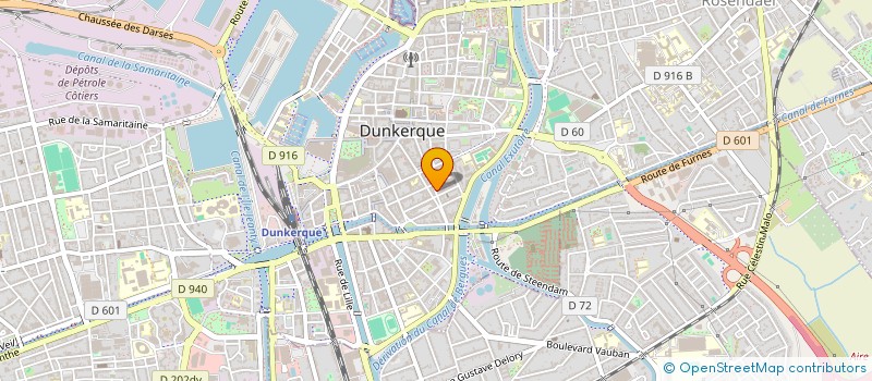 localisation de l'entreprise MADAME VIRGINIE BARA à DUNKERQUE