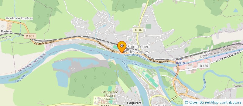 localisation de l'entreprise MADAME VIRGINIE BARDIN  SAINT-LEGER-DES-VIGNES