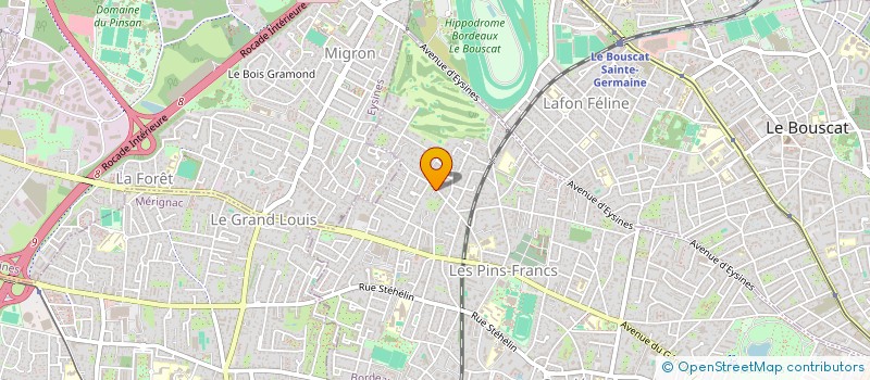 localisation de l'entreprise MADAME VIRGINIE BARDY  BORDEAUX