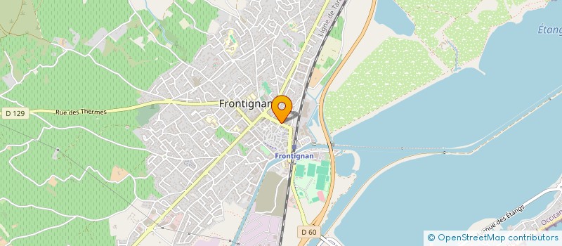 localisation de l'entreprise MADAME VIRGINIE BARESCUT à FRONTIGNAN
