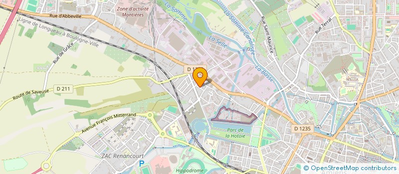 localisation de l'entreprise MADAME VIRGINIE BARNAUD à AMIENS