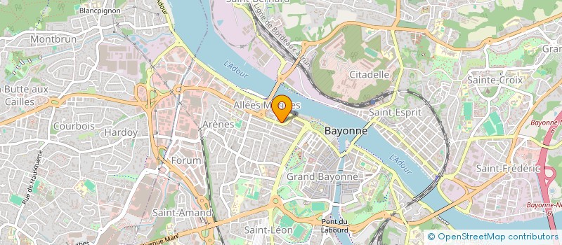 localisation de l'entreprise MADAME VIRGINIE BARROU à BAYONNE