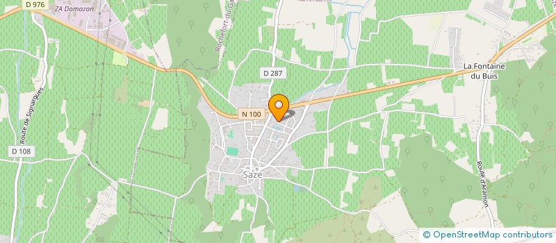 localisation de l'entreprise MADAME VIRGINIE BATARD  SAZE