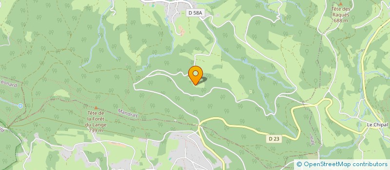 localisation de l'entreprise MADAME VIRGINIE BATELOT  MANDRAY