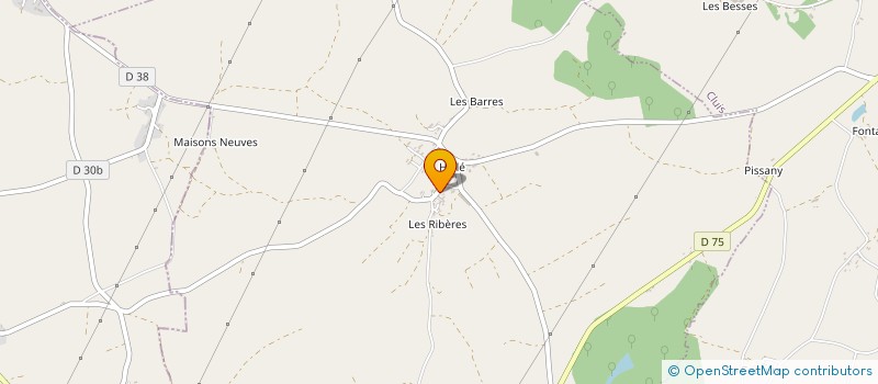 localisation de l'entreprise MADAME VIRGINIE BAUDAT à ORSENNES