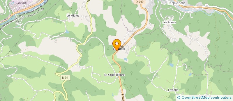 localisation de l'entreprise MADAME VIRGINIE BAVOUZET  SAINTE FORTUNADE