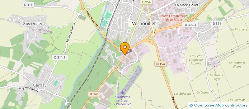 localisation de l'entreprise MADAME VIRGINIE BEAUREPAIRE à VERNOUILLET