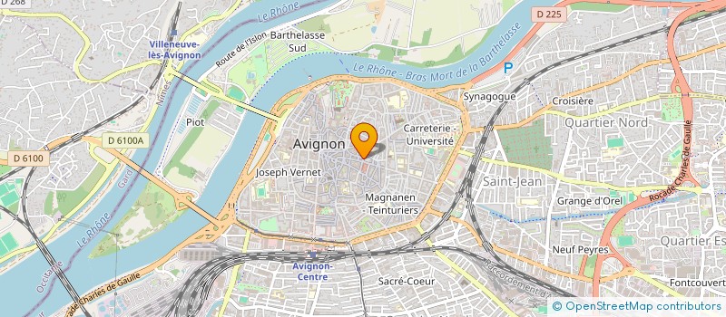 localisation de l'entreprise MADAME VIRGINIE BECKER  AVIGNON