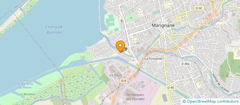 localisation de l'entreprise MADAME VIRGINIE BENOIT à MARIGNANE