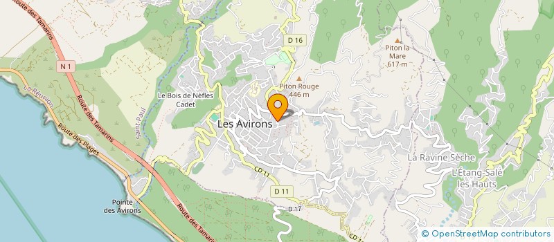 localisation de l'entreprise MADAME VIRGINIE BERNARD-BEAUVAIS  LES AVIRONS