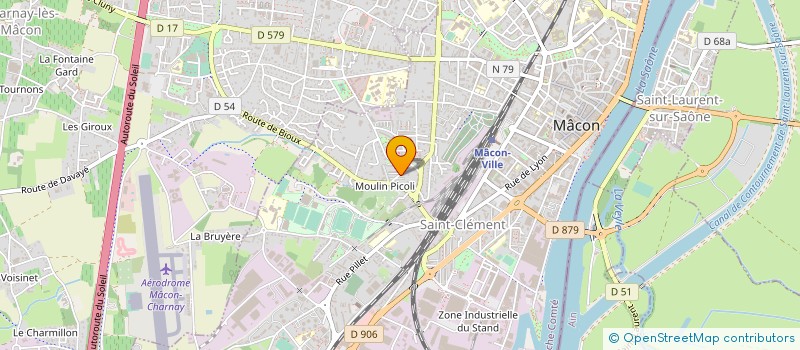 localisation de l'entreprise MADAME VIRGINIE BERNIGAL à MACON