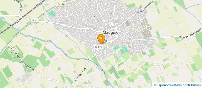 localisation de l'entreprise MADAME VIRGINIE BERTAUD  MAUGUIO