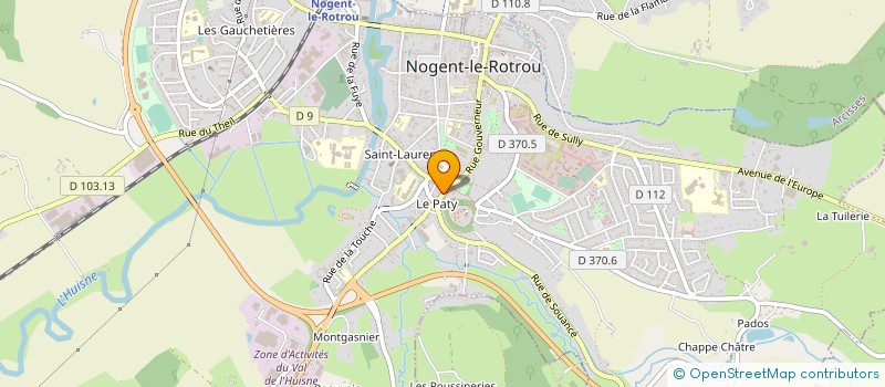 localisation de l'entreprise MADAME VIRGINIE BERTHIER à NOGENT-LE-ROTROU