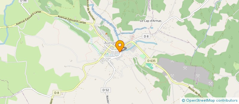localisation de l'entreprise MADAME VIRGINIE BERTRAND à AURIGNAC