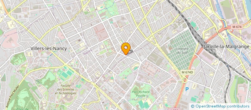 localisation de l'entreprise MADAME VIRGINIE BESANCON  NANCY