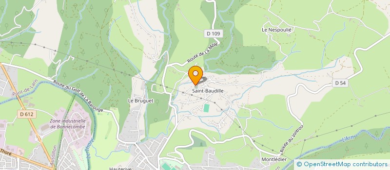 localisation de l'entreprise MADAME VIRGINIE BESSIERE  PONT-DE-LARN