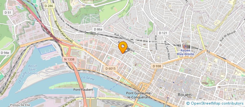 localisation de l'entreprise MADAME VIRGINIE BIHAN à ROUEN
