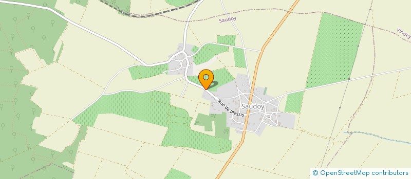 localisation de l'entreprise MADAME VIRGINIE BILLARD  SAUDOY