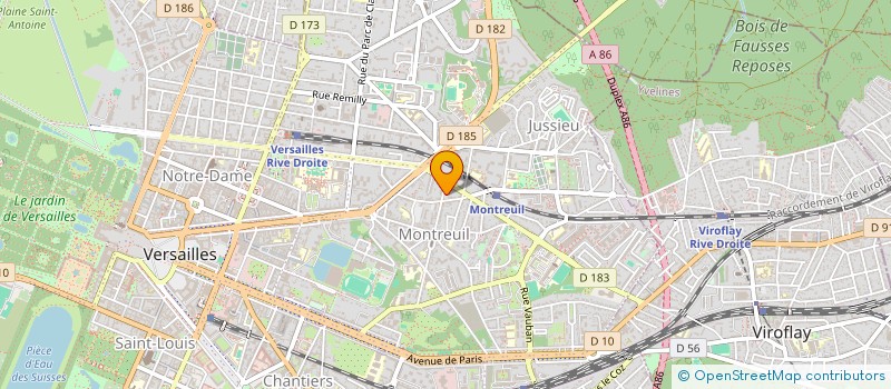 localisation de l'entreprise MADAME VIRGINIE BISMUTH à VERSAILLES