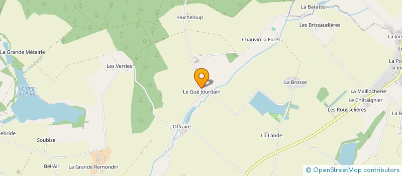 localisation de l'entreprise MADAME VIRGINIE BLANCHARD à MOUCHAMPS
