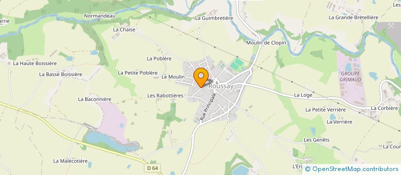 localisation de l'entreprise MADAME VIRGINIE BLANDIN  SEVREMOINE