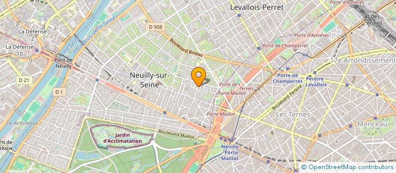 localisation de l'entreprise MADAME VIRGINIE BLAQUART à NEUILLY-SUR-SEINE