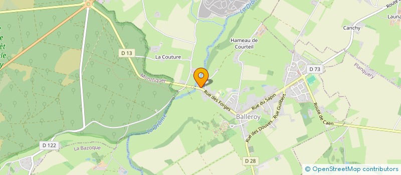 localisation de l'entreprise MADAME VIRGINIE BLIECK à BALLEROY-SUR-DROME