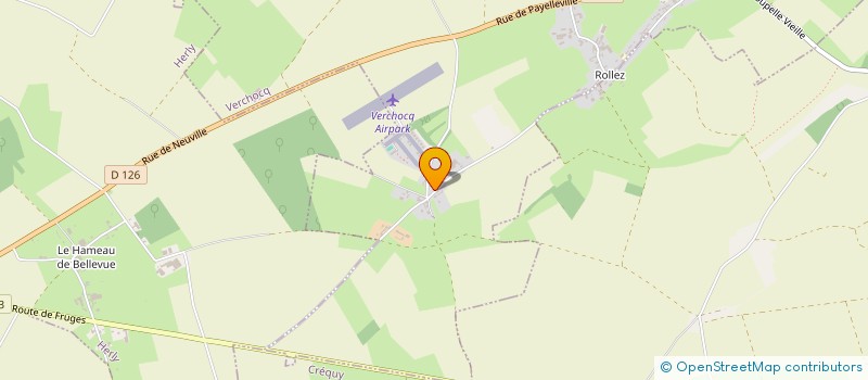 localisation de l'entreprise MADAME VIRGINIE BOEZ  VERCHOCQ