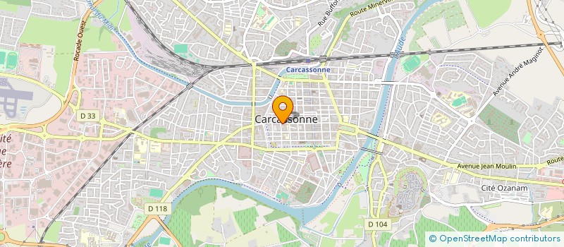 localisation de l'entreprise MADAME VIRGINIE BOFFELLI à CARCASSONNE