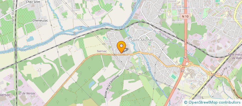 localisation de l'entreprise MADAME VIRGINIE BOILARD  SAINT-MICHEL