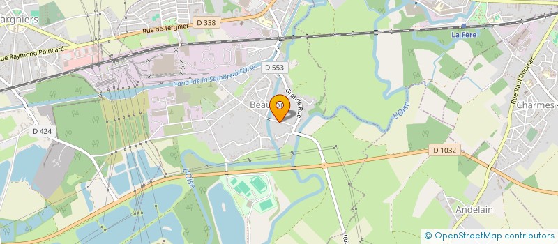 localisation de l'entreprise MADAME VIRGINIE BOITELLE  BEAUTOR