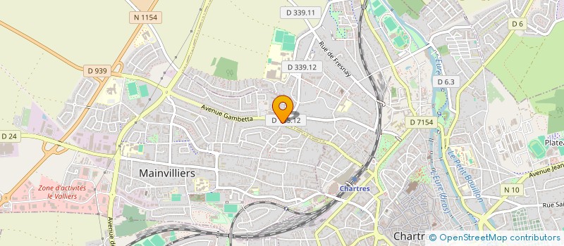 localisation de l'entreprise MADAME VIRGINIE BOIZUMEAU à MAINVILLIERS