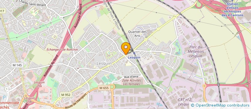 localisation de l'entreprise MADAME VIRGINIE BOLIN à LESQUIN