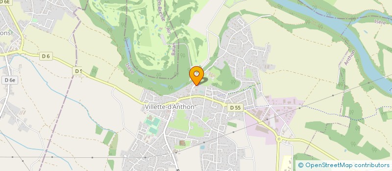 localisation de l'entreprise MADAME VIRGINIE BONNAND  VILLETTE-D'ANTHON