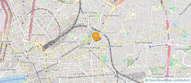 localisation de l'entreprise MADAME VIRGINIE BONNENFANT à MARSEILLE